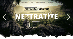Desktop Screenshot of internet-marketing-sro.cz