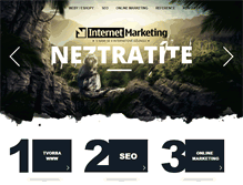 Tablet Screenshot of internet-marketing-sro.cz